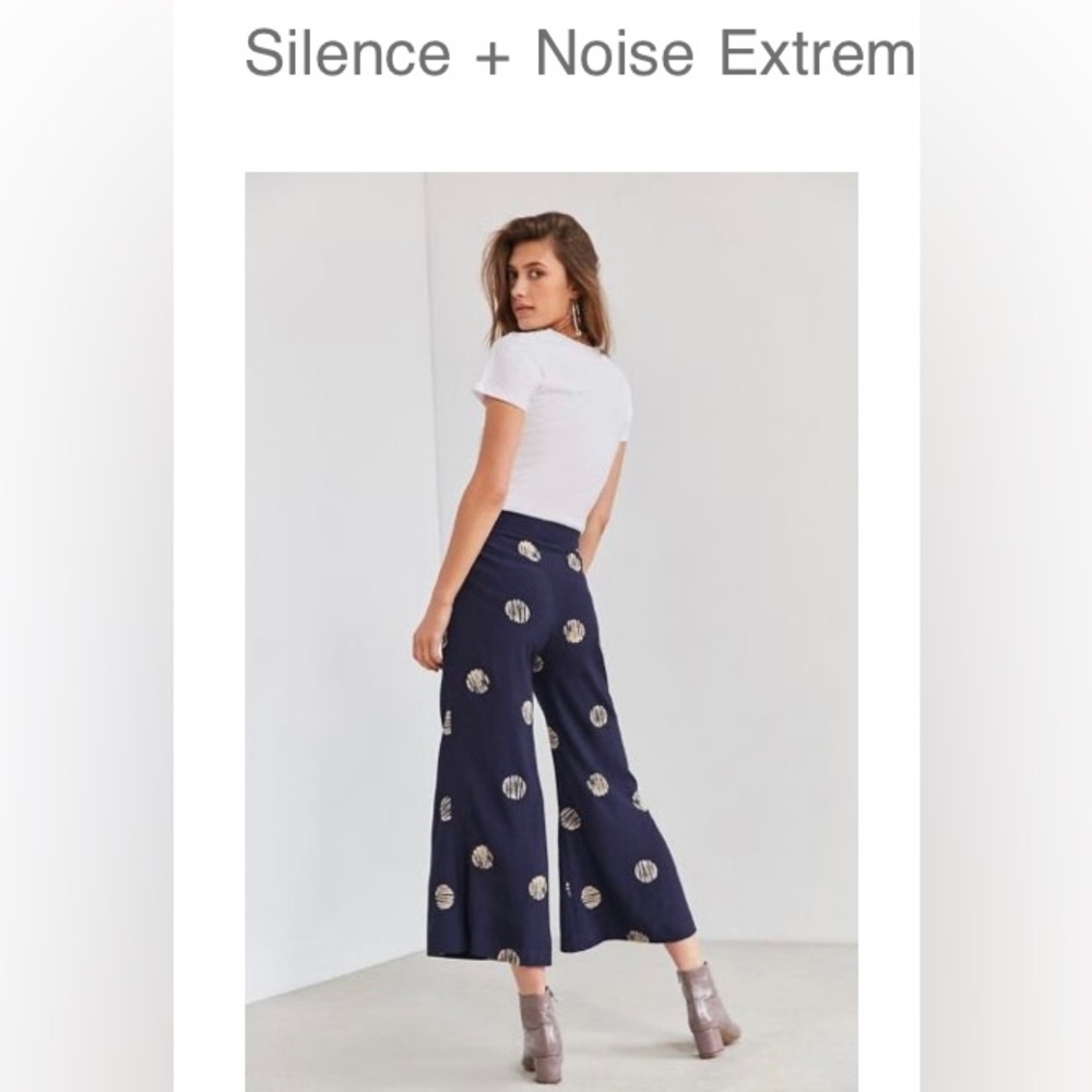 Silence + Noise Wide Leg Flare Pants - size 0